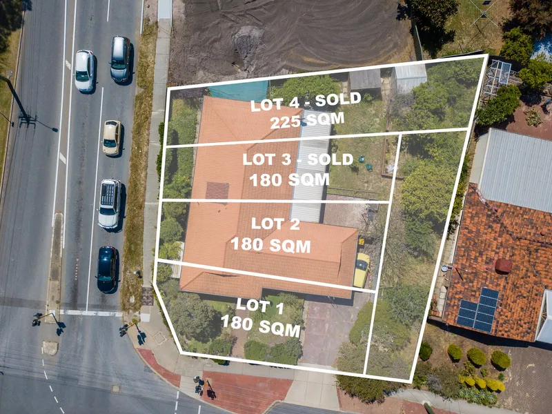 CHOICE OF 2 STREET FRONT BLOCKS IN SOUGHT AFTER LOCATION!