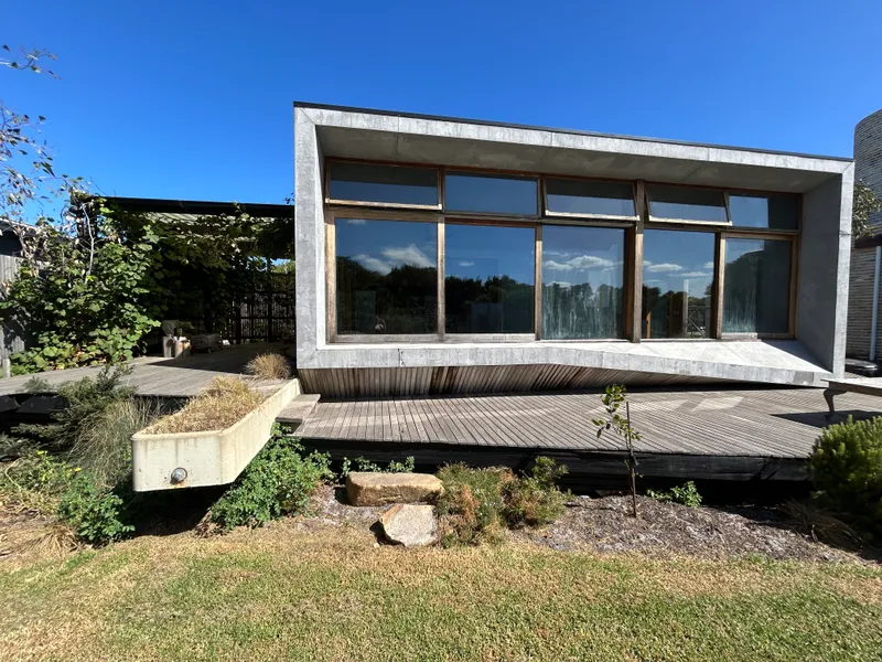 A stone throw away to the local beach