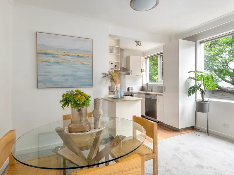 Tranquil, quiet and filled with natural light