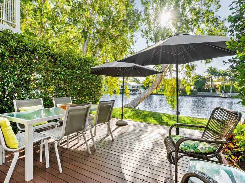 Enviable Waterfront Living for Walking, Boating & Fishing Enthusiasts