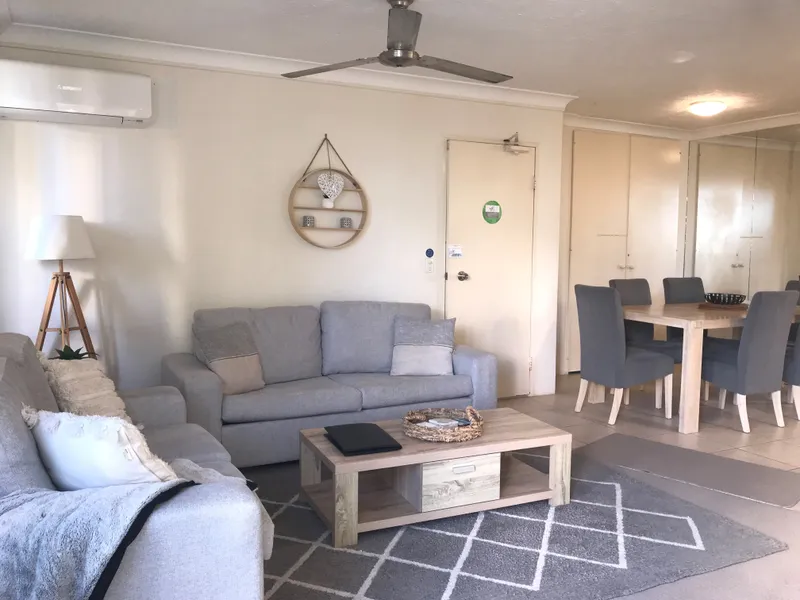 Fully Furnished Two Bedroom/Two Bathroom Apartment - 1 Block From The Beach - Ready To Move Into Today!