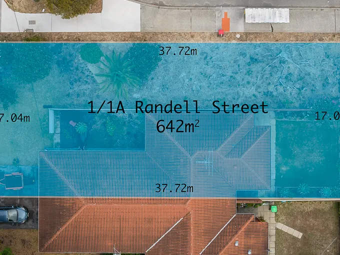 2X1 home on a potentially sub dividable 642m2 block