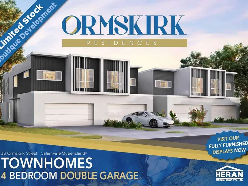 ORMSKIRK RESIDENCES - Luxury Boutique Townhome Complex!
