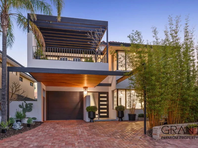 Sleek & modern with commanding views!
