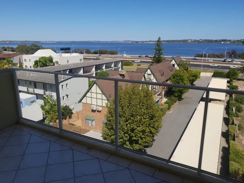 VIEWS VIEWS VIEWS!! WELL MAINTAINED SECURE COMPLEX WITH POOL - FRESHLY PAINTED AND WINDOW FURNISHINGS