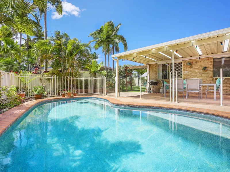 Fresh Family Living with In-ground Pool