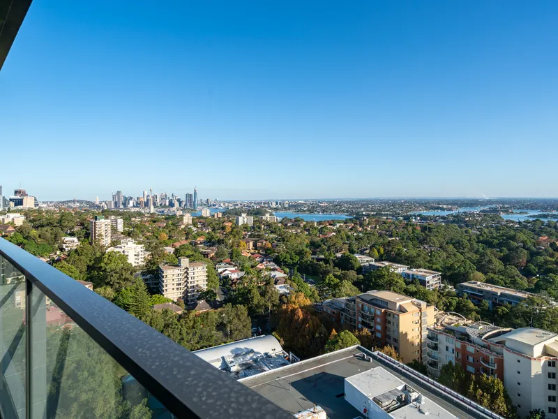 Three Bedroom Plus Media with Magnificent Harbour bridge & City Views