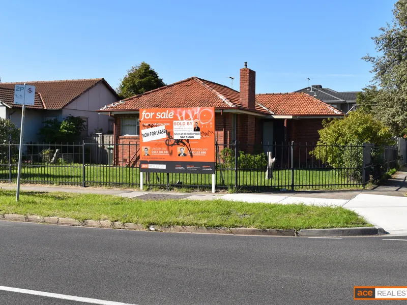 Family Home within Walking Distance to Train Station on a Corner Block!