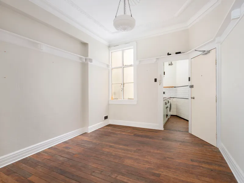 Character apartment near village heart