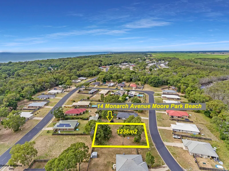 Large Vacant 1236m2 Allotment at Moore Park Beach - Close to Primary School & the Beach