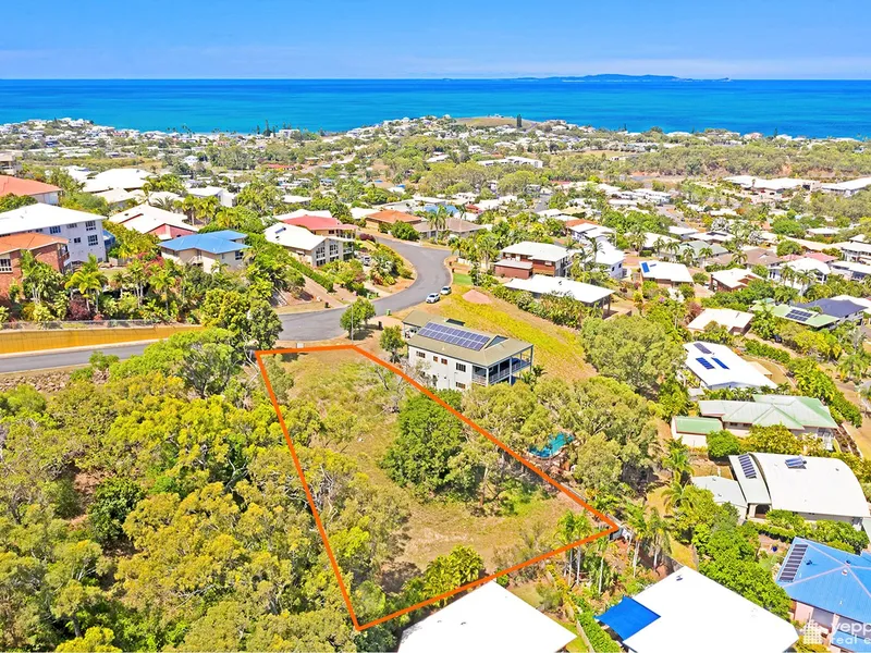 Wow! Vacant block with breathtaking views overlooking Rosslyn Bay at an affordable price!