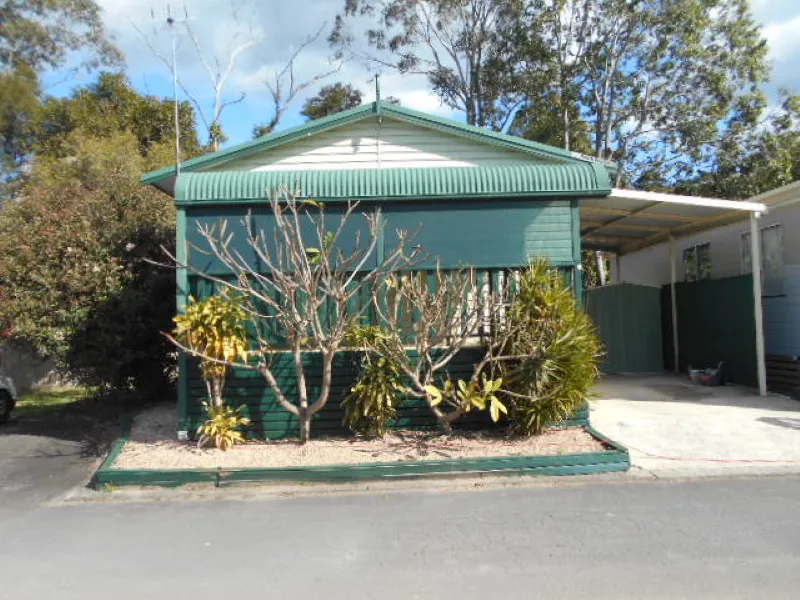One Bedroom home situated at the front of the park