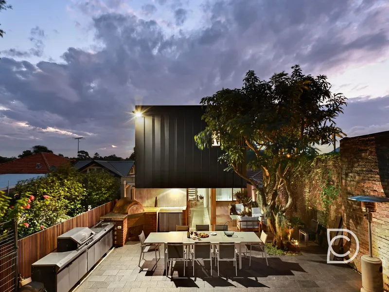 High-end freestanding designer home that’s warm and inviting