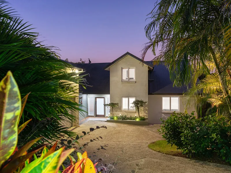 Tight-held family home in private bushland setting