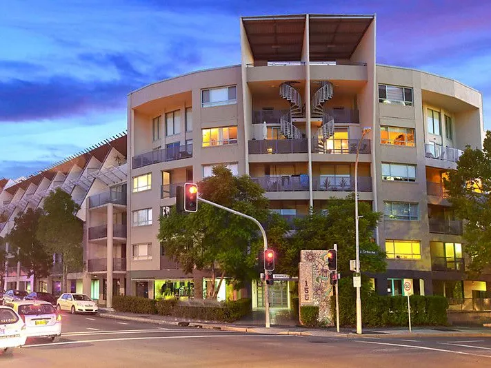 Chic loft-style living with vibrant city views