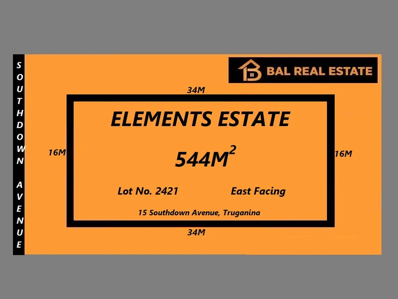 **Good Frontage Block for Sale in Element Estate **