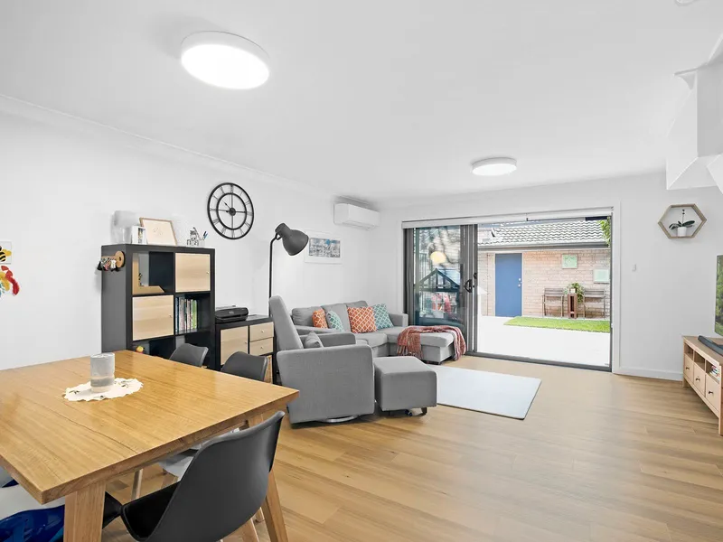 Renovated home with double lock up garage