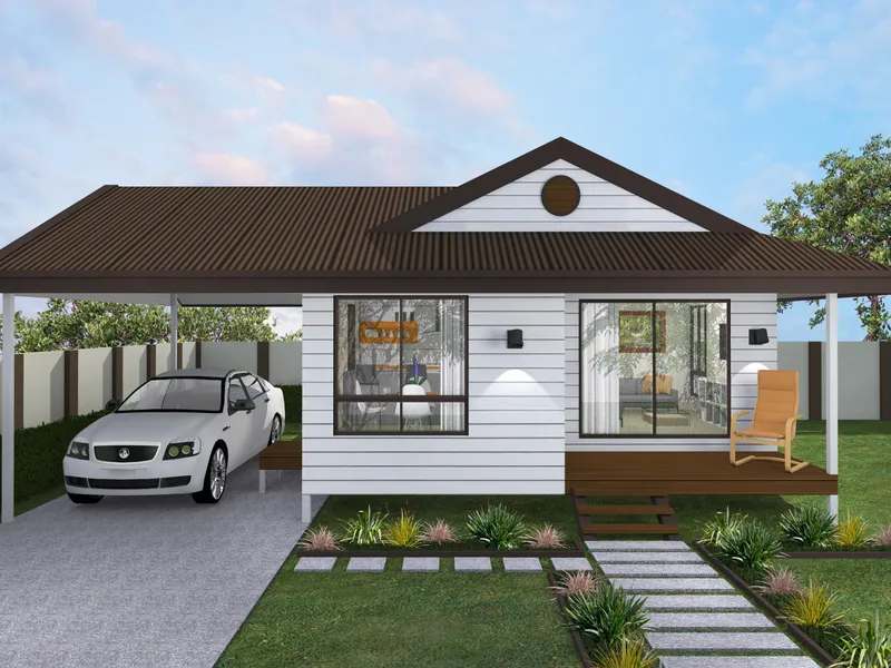 New 2 Bedroom, 2 Bathroom On 1/2 Acre