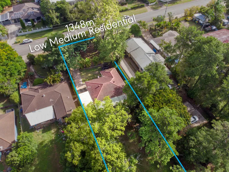 Low median density development site in high growth corridor!