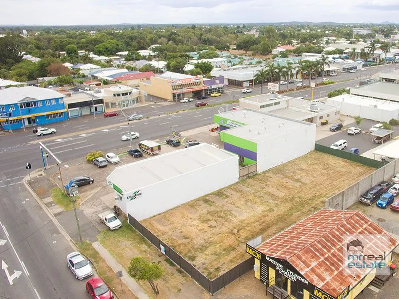 969m2 Vacant Block in Nth Rocky CBD