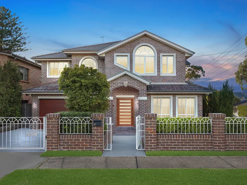 Relaxed alfresco living in perfect family home