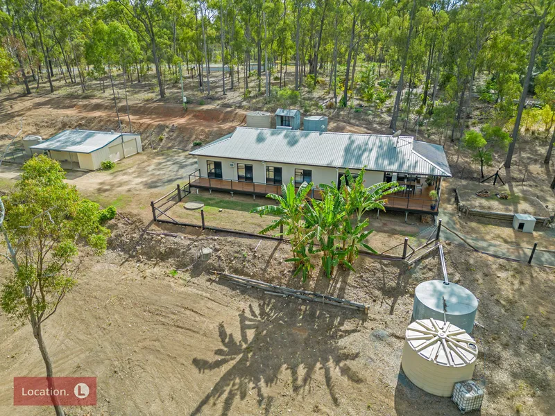 MODERN FAMILY HOME ON 5 ACRES WITH HUGE DECK, SHED & ULTRA-PRIVATE!