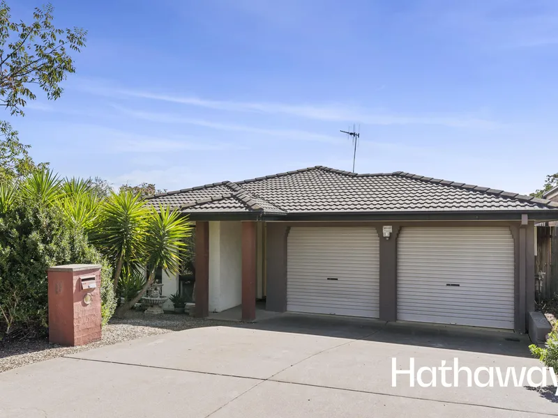 Four bedroom family home set close to the thriving Gungahlin marketplace