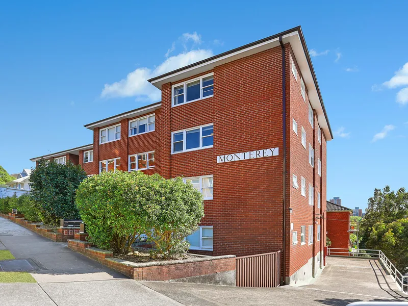 One Bedroom Apartment with Ocean Views and Secure Parking