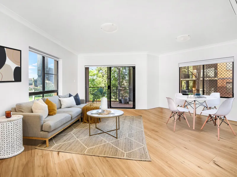 Tranquil Parkside Living with Parramatta CBD Views | Spacious 2 Bedroom Unit for Rent
