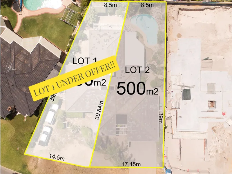ONLY ONE GREEN TITLE BLOCK LEFT!! Price Guide $1500/sqm