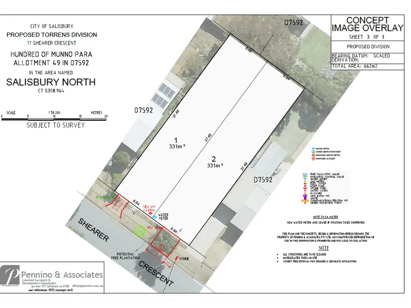 Sensible Land Opportunity on Shearer. Situated on a 331 m2 allotment with a 8.84M frontage (STCC) in the ever-popular Salisbury North...