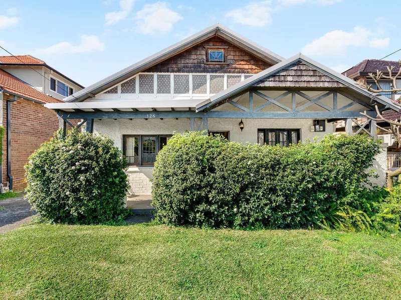 Traditional home with a north to rear aspect