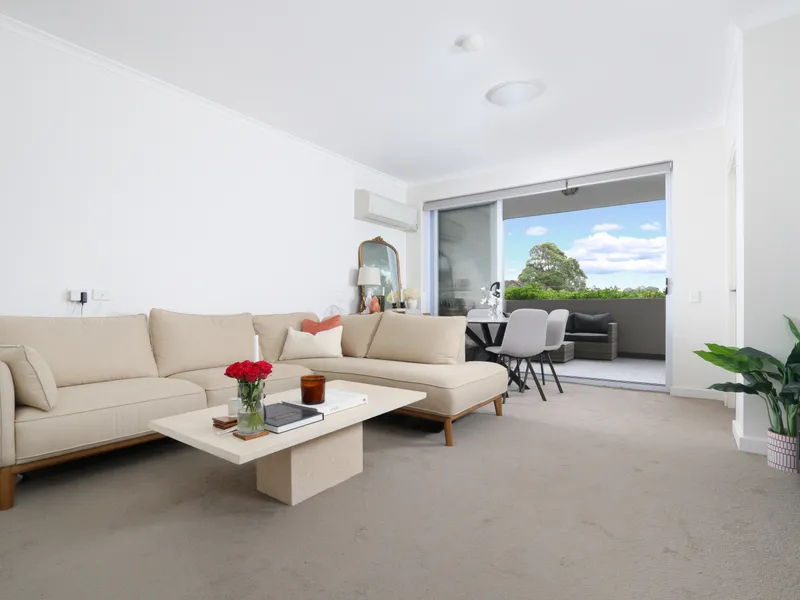 Modern north facing courtyard apartment 