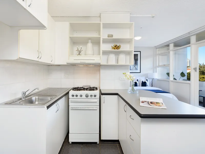 STUDIO APARTMENT WITH CITY AND HARBOUR BRIDGE VIEWS