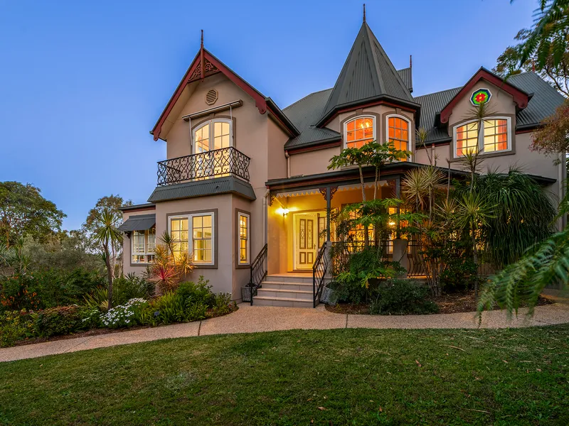 Character Home with Rainforest to Coastline Views