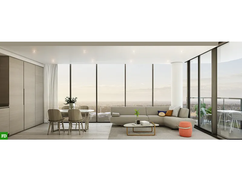 Adequate space with top view