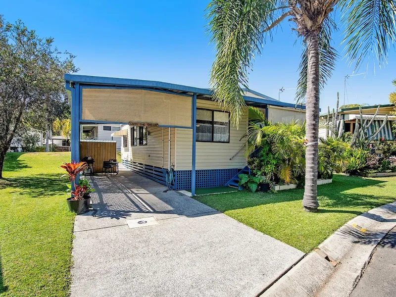 Such a Serene Home amongst a Bushland Setting - a New Listing with nothing to be done. This Home is within an Over 50's Park.