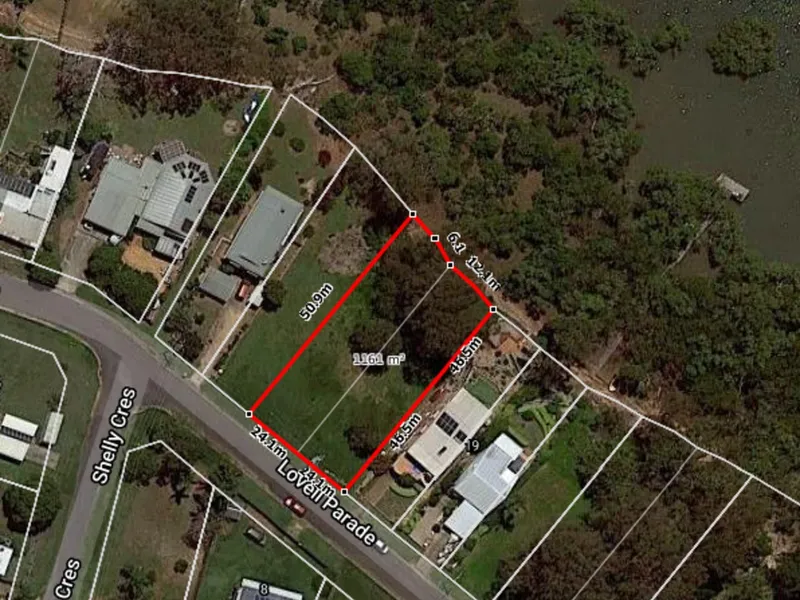 Waterfront Land.  Jewel of the Island