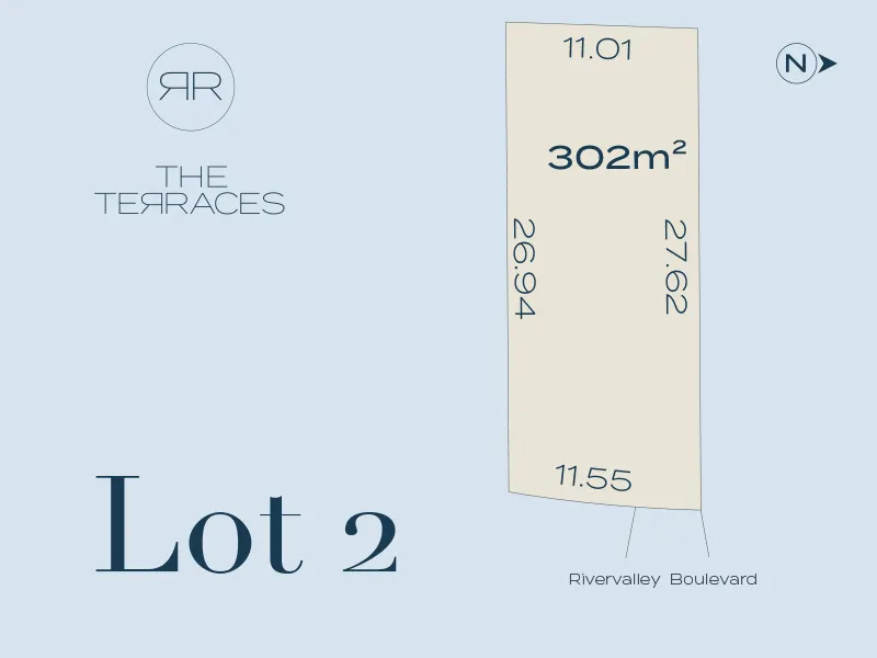 Premium riverfront lot in River Valley's exclusive new precinct, 'The Terraces