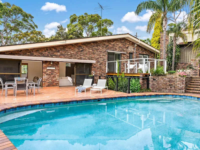 Impressive split level home offers peaceful living