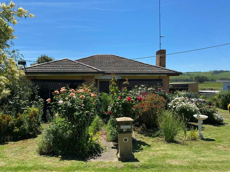 Peace and tranquility in town limits with rural outlook.