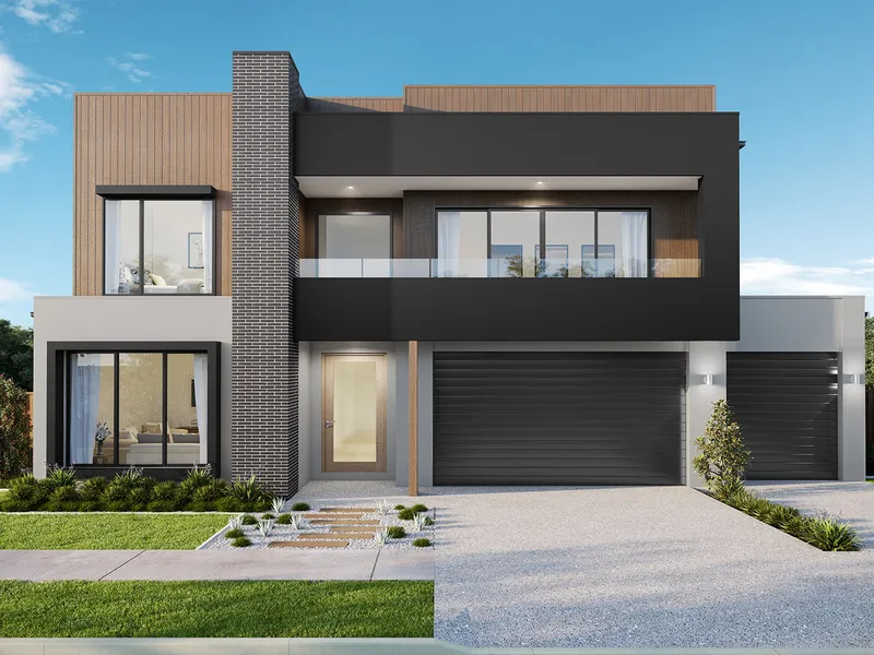House and land package on a large, lake-front, ready to build block in Newport by BOLD Living