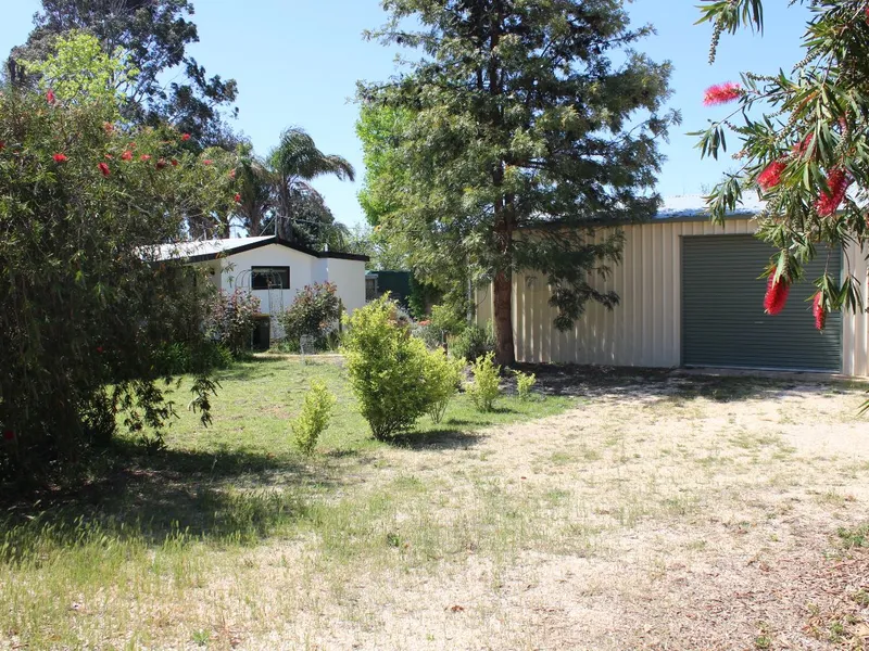 3 Bdrm House with large shed