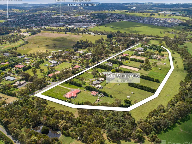 Develop on 26.5 Acres in Pakenham East!