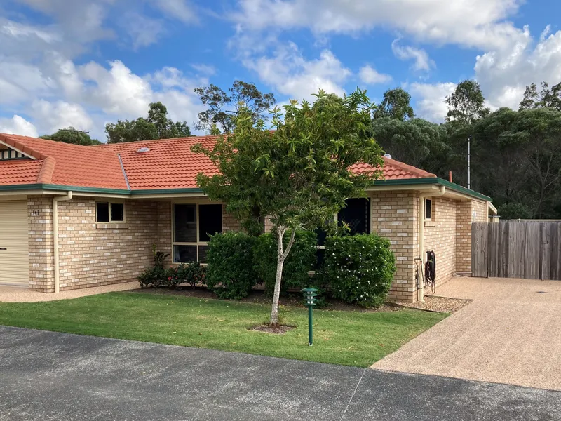 Retirement Living With a Beautiful Bush Back Drop