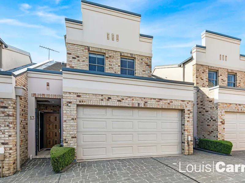 A stylish townhouse of privacy and lifestyle