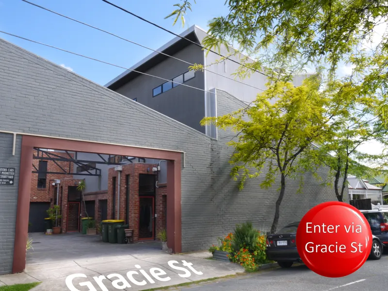Outstanding Warehouse Conversion – Enter via Gracie Street