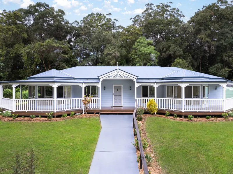 Modern country home on 3 acres