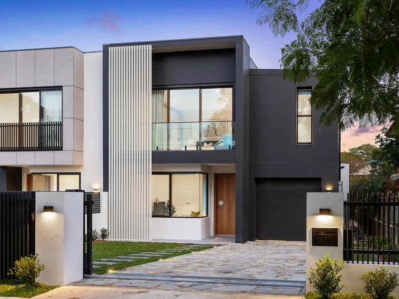 Brand new duplex of luxurious scale and design