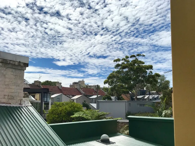 Bright and airy one bedroom apartment with sunny deck.